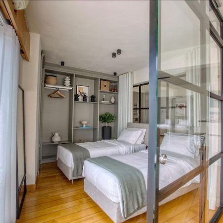 Sunny Luxury Loft,Stunning Acropolis View, Jacuzzi Lägenhet Aten Exteriör bild
