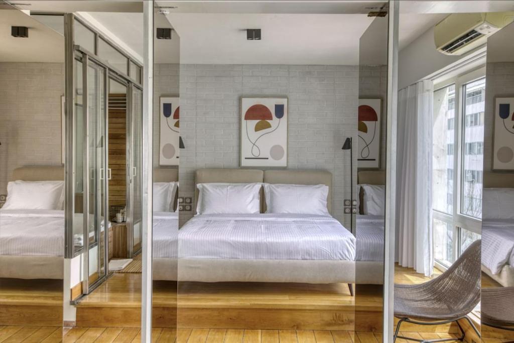 Sunny Luxury Loft,Stunning Acropolis View, Jacuzzi Lägenhet Aten Exteriör bild
